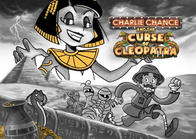 Charlie Chase and the Curse of Cleopatra online slot från Play'n GO