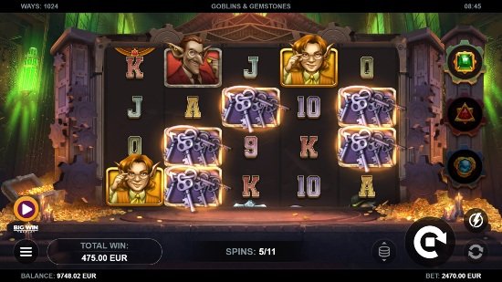 Goblins & Gemstones online slot från Kalamba Games