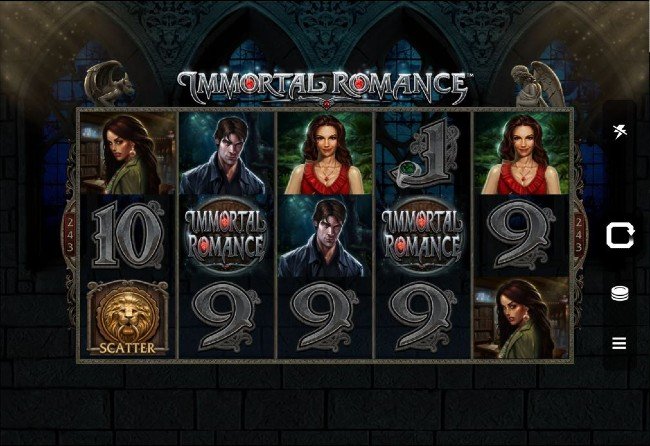 Immortal Romance online slot från Microgaming