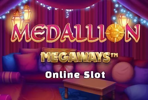 Logotyp från online slot Medallion Megaways photo
