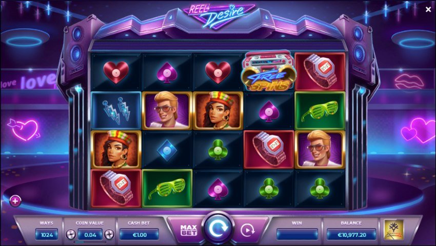 Reel Desire, online slot från Yggdrasil