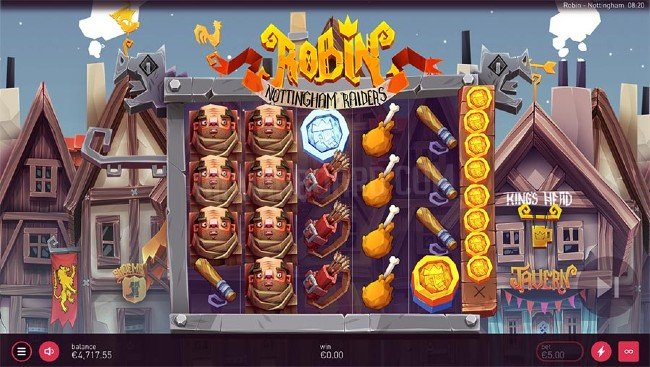 Robin - Nottingham Raiders online slot från Yggdrasil Gaming