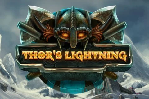 Thor's Lightning casino game logo photo