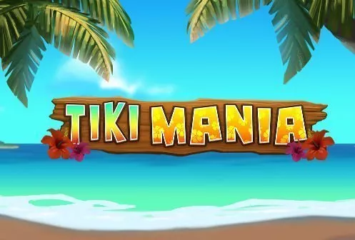 Logotyp och grafik från casinospelet Tiki Mania photo